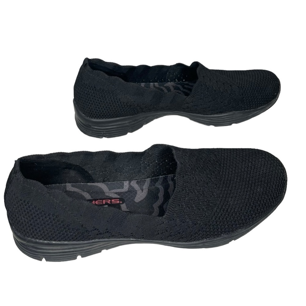 Skechers Classic Fit‎ Memory Foam Black Shoes - Picture 5 of 7